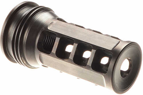 OSS SUPPRESSORS 1646 QD 338 Muzzle Brake 338 Cal 5/8"-24 tpi 2.30" Black