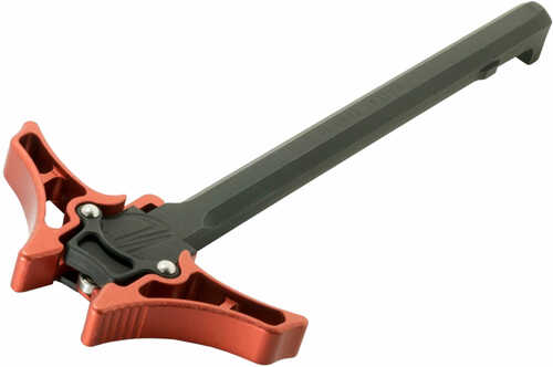 Timber Creek Outdoor Inc Enforcer Ambidextrous Charging Handle AR-Platform Red Anodized Aluminum