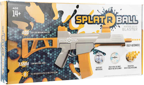 Daisy 950001 Splat R Ball 18650 Li-Ion Battery 400 Gray Orange Removable Stock