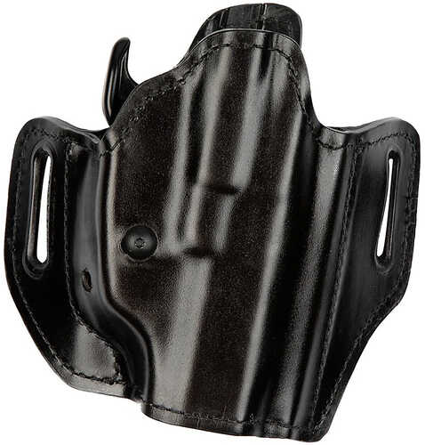 Bianchi Allusion Assent Pro-Fit 750 Black Leather Holster W/Laminate Liner Belt Right Hand