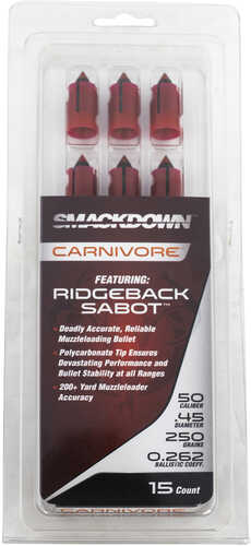 Traditions  Smackdown Carnivore 50 Cal 250 Gr 15