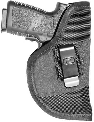 Crossfire The Grip Clip Laser Holster 02 Black Rubber Fabric/ 1680 Denier Ballistic Nylon IWB/P