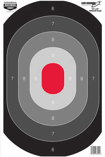 Birchwood Casey EZE-Scorer Silhouette Paper Target 23" X 35" 100 Per Pkg