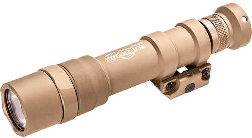 Surefire M600DFTN Scout Light Rifle 1200/1500 Lumens White Led Tan Anodized Aluminum 250 Meters Beam