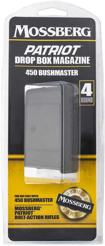 Mossberg 95037 OEM 450 Bushmaster Patriot 4Rd Magazine Black Detachable