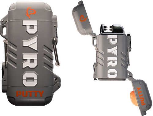 Pyro Putty Dual Arc Elite Lighter Gray