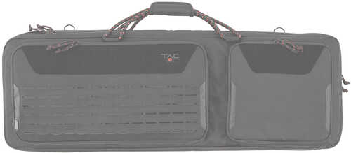Tac Six Unit Tactical Rifle Case 38" Coyote Holds 2 Rifles With Large Exterior Pockets & Padded Shoulder Strap