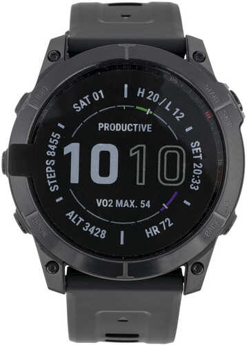 Garmin 010-02541-22 Fenix 7x Sapphire Edition Fitness Tracker Black Dlc/black 51mm Solar Compatible With Iphone/android