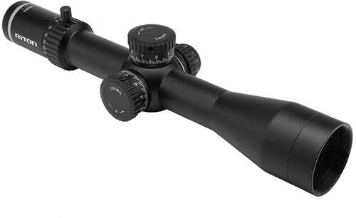 Riton Optics 7c318lfip 7 Conquer Black Hardcoat Anodized 3-18x 50mm 34mm Tube Illuminated Red Psr Reticle Features Throw