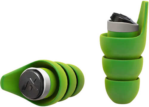 Axil LLC XP Defender In The Ear Plug Made Of Eva With Green Finish & 10Db Or 18Db For Adults 1 Pair Includes M
