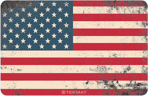 Tekmat Tekr17usflag01 Red/white/blue Rubber 17" Long 11" X 17" American Flag Illustration