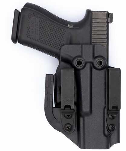 C&g Holsters 0008100 Covert Iwb Black Kydex Paper Fits Glock 19/ 23