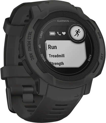 Garmin 0100262610 Instinct 2 Standard Edition GPS/Smart Features 32Mb Memory Graphite Size 45mm Watch