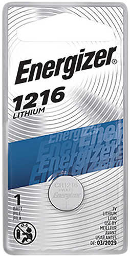 Rayovac 46730071 Energizer 1216 Battery Lithium Coin 3.0 Volt