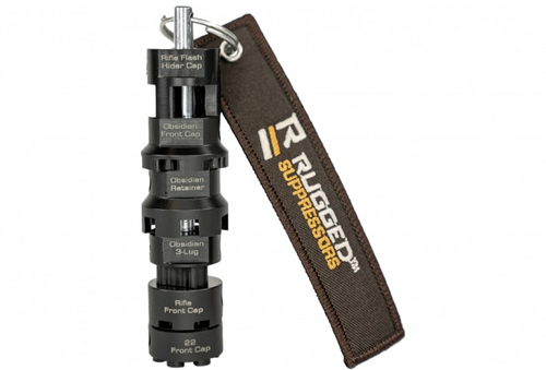 Rugged Suppressors Rtk001 Totem Tool (6 Piece Multi-tool) Compatible With Most Rugged Suppressor