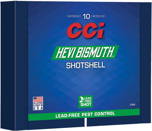 CCI 3738B Pest Control HEVI-Bismuth 38 Special 357 Mag 10 Per Box/ 20 Case