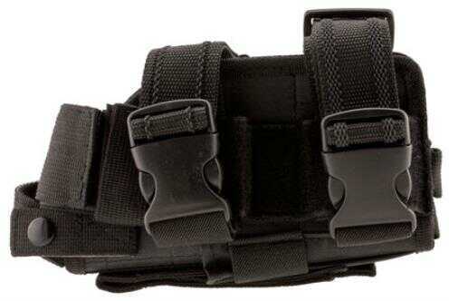 NCStar CVDLHOL2954B Drop Leg Universal Semi-Auto Handgun PVC Fabric Black