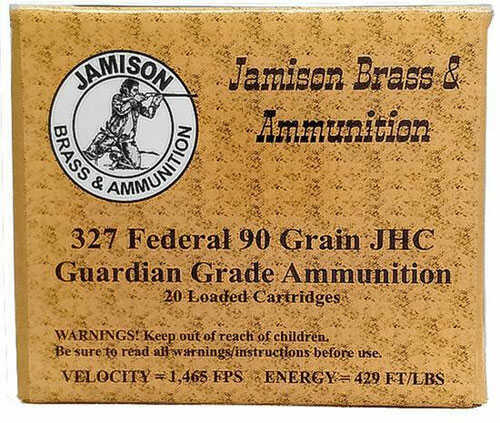 327 Federal Mag 90 Grain Hollow Point 20 Rounds Jamison Ammunition Magnum