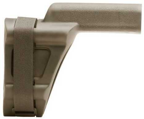 SB Tactical SBV-02-SB AR Brace SBV Elasto-Polymer FDE 7.2" L x 2.1" W