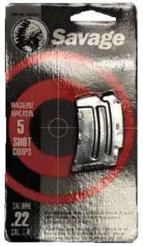 Savage Magazine 22LR 5Rd Fits Ruger® Mark II/900 Series Blue 90005