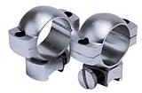 Simmons 1" Rings High Silver(49173)