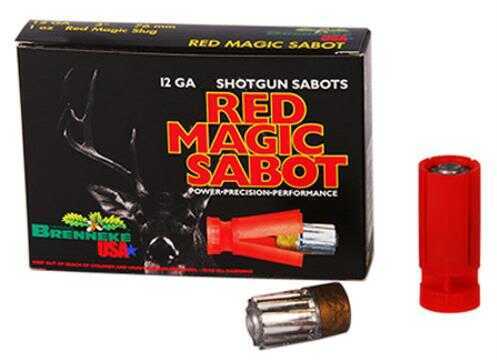 12 Gauge 3" Sabot Slug oz 5 Rounds Brenneke Shotgun Ammunition