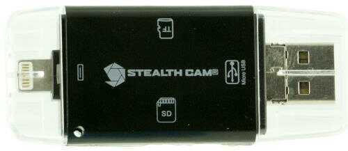 Stealth Cam STC-DDMCR Triple Connection Memory Card Reader