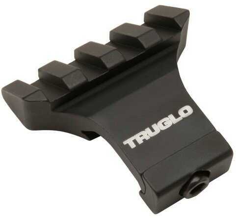 Truglo TG8975B Offset Picatinny Side Mount Rail Black Matte Anodized Finish