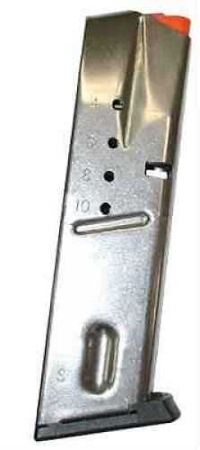 Smith & Wesson 10 Round Stainless Magazine For 6906 9MM Md: 19055