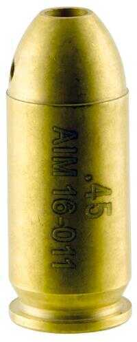 Aim Sports PJBS45 45 Bore Sight Laser Boresighter Cartridge 45 ACP Chamber Brass