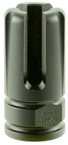 Advanced Armament 64741 Blackout Non-Mount 9mm Luger Flash Hider 1/2"-36 tpi Nitride Aluminum