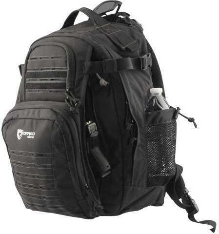 Drago Gear Defender Backpack, Dual Beverage Holder AR Magazine Pouches, Matte Black Finish Md: 14310BL