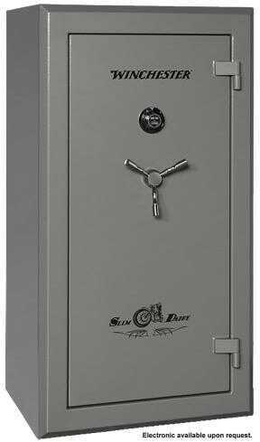 Winchester Safes SD59322710E Slim Daddy Gun 59" H x 32" 25" (Exterior) Electronic Lock Gunmetal Gray