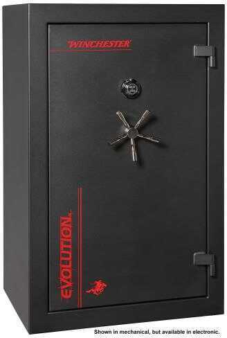 Winchester Evolution 36 Electronic Lock, 11 Gauge Steel 59"x38"x2" Gun Safe, Black Md: E5938369E