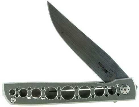 Boker 01BO780 Plus Tactical 2.75" VG-10 Drop Point Titanium