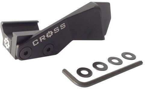 Cross Armory CRTG Thumb Grip Pistol Rest 3.5" x 1.75" Aluminum Black