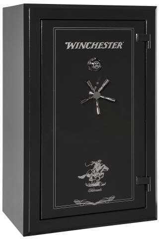 Winchester Safes S598337M Silverado 33 Gun 60" H x 38" 25" D (Exterior) Mechanical Lock Black