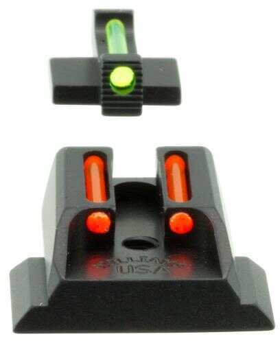 Williams 70972 FireSight Pistol S&W M&P Shield Aluminum Green Red Black