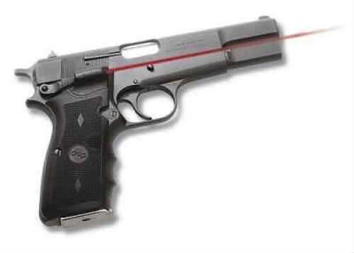 Crimson Trace Lg309 Lasergrips Red Browning Hi-power Grip Black