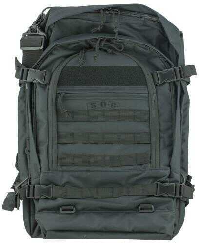 Sandpiper of California 5016-O-BLK Bugout Bag Gear Pack Backpack 600 Denier 22" x 15.5" x 8" Black