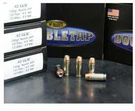 40 S&W 200 Grain Lead Rounds DoubleTap Ammunition