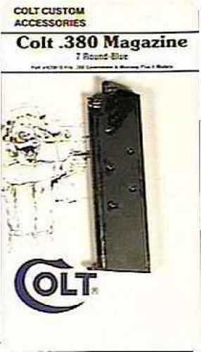 Colt 7 Round 380 ACP Government Magazine With Blue Finish Md: SPC55621B