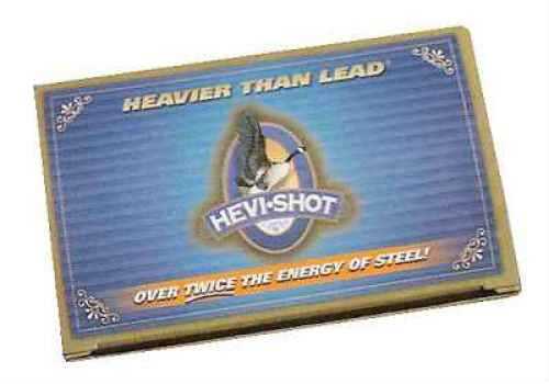 12 Gauge 2-3/4" Hevi-Shot B 1-1/4 oz 10 Rounds Shotgun Ammunition