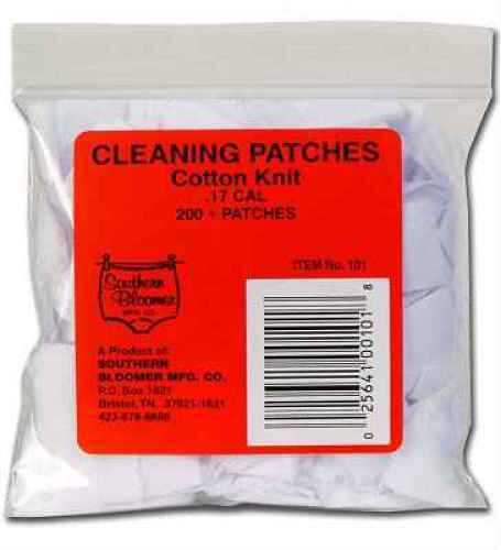 Southern Bloomer .17 Caliber Cleaning Patches 200 Pack