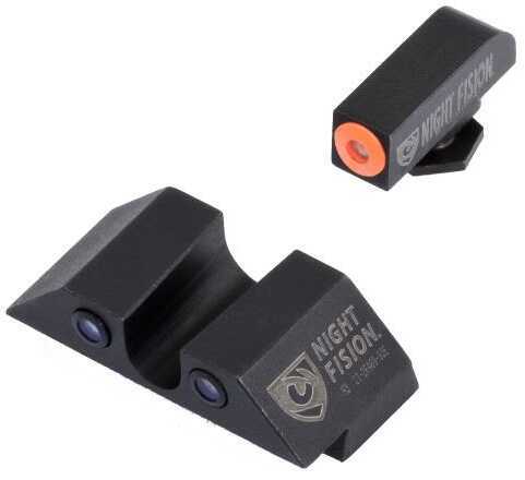 Night Fision GLK00207OZX Sight Set Square Front/U-Notch Rear for Glock 20/21/29/30/31/32/36/40/41 Tritium Green