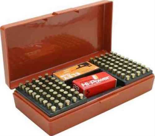 MTM Ammo Box 100 Round 22 Long Rifle Rimfire Competition Blue Sb-200-20