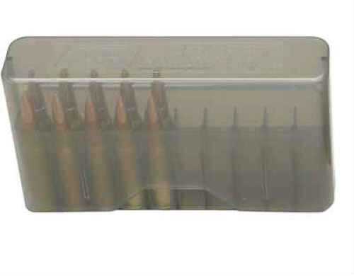 MTM Slip-Top Ammo Box 20 Round 223 Rem 204 Ruger® 222 Rem Mag Clear Smoke J-20-XS-41