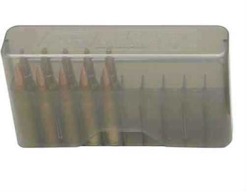 MTM Slip-Top Ammo Box 20 Round 22-250 243 Win 7.62X39 Clear Smoke J-20-M-41