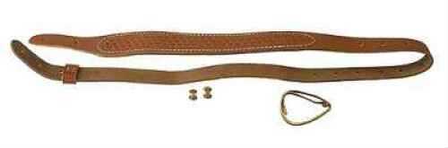 Butler Creek 26412 Cobra Sling 36" x 1" 1" Swivel Leather with Basket Weave style Brown