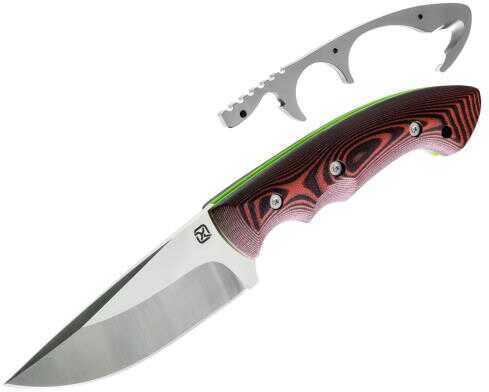 Klecker Knives & Tools "Abiqua Hunter" 4.7" Compact Hunting Knife; Brown/Black